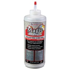 Magic Crack Filler 2.5LB Concrete Slab Gray, for Filling in Concrete Cracks on D picture