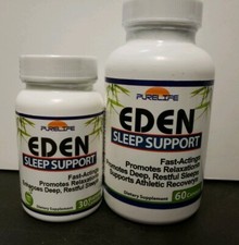 CHOOSE ONE: PureLife Eden Sleep Support 30 OR 60 Veggie Capsules picture