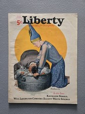 Liberty Weekly Oct. 29, 1927 - Iconic Leslie Thrasher Halloween Cover picture
