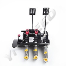 US SHIP High Quality Race Rally Hyrualic Clutch Brake Pedal Box Assembly Kit picture
