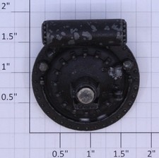 Lionel 2065-13 Black Boiler Front with Headlight Lens (10) picture