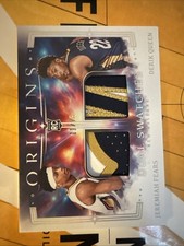 2025-2026 Panini Origins Jeremiah fears And Derik Queen Dual Patch 11/75 picture