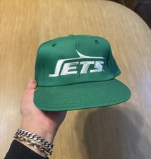 Vintage 90s Starter New York Jets Logo Hat Cap SnapBack NEW RARE  picture