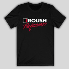 Roush Performance Racing Car Automotive Men's Black T Shirt - New picture