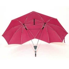 Two-People Modern Novelty Umbrella / Couple's Umbrella  - Dark Red picture