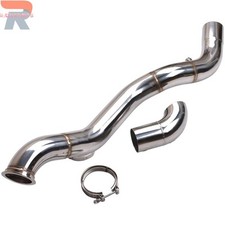 Single Turbo Downpipe for Silverado/Sierra 4.8-6.2L VORTEC w/ V-Band Clamp picture
