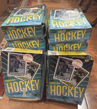1990-91 O-PEE-CHEE Hockey Factory Sealed Wax Box WITH 36 Packs w/many RC picture