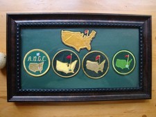 Scarce Historic Vintage MASTERS GREEN JACKET PATCHES Augusta National Golf Club picture