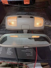 1996-2004 Toyota 4Runner Tacoma Rear View Mirror Dome Light Tan OEM TESTED picture