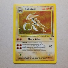 1999 Pokemon Kabutops 9/62 Holo Rare Fossil WOTC picture