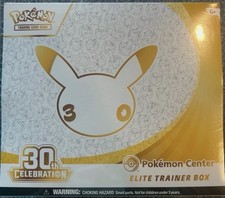 Pokemon Center 30th Anniversary ETB Sealed Elite Trainer Box In Hand Fast Ship picture