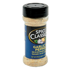Spice Classics Garlic & Pepper Seasoning Salt, 4.87 Oz (Pack of 12) picture