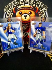 2008 Upper Deck All Star Vinyl Peyton / Eli Manning SSP Manga Anime Card picture