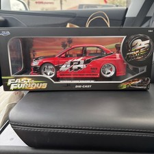 NEW Jada Toys Fast & Furious Mitsubishi Lancer Evo VIII 1:18 25th Anniversary picture