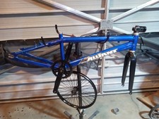 Vintage Mid-school Alliant Xpress Expert BMX Race Frame & Parts-origional decals picture