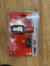 Milwaukee 2012R 450 lm Rechargeable Magnetic Headlamp - Red (2012R) picture