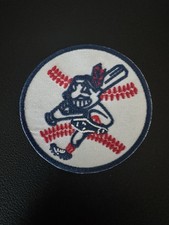 VINTAGE RETRO Chief Wahoo Forever Cleveland Indians Logo Patch NEW-OLD STOCK ⚾️ picture