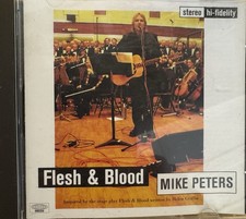 Rare Mike Peters From The Alarm Flesh And Blood CD picture