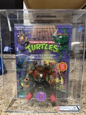 1992 TMNT Playmates Bebop 62 Back AFA 85 Graded picture