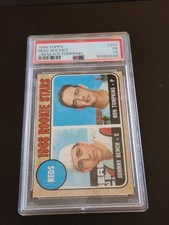 1968 Topps Reds Rookies Bench/Tompkins RC #247 PSA 1.5 FR Cincinnati Reds  picture