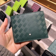 Montblanc Extreme 3.0 Leather Wallet British Green 6CC Full Box NIB Luxury picture