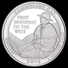 2016 S Cumberland Gap 90% SILVER Deep Cameo 