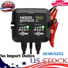 GENIUS2X2 4A 2-Bank Smart Battery Charger (2A/Bank) 6V/12V Automatic Maintainer picture