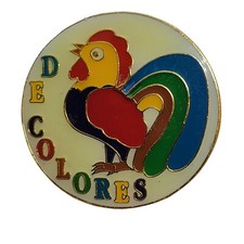 DE COLORES Pin - Rooster picture