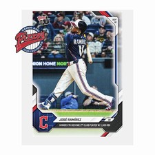 Jose Ramirez 1,000th RBI - 2026 MLB Topps NOW Card 687 Presale picture
