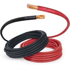 TEMCo 2/0 Gauge AWG Welding Cable Car Battery Flexible Copper Wire MADE IN USA picture