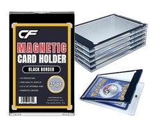 CF Magnetic Card Holder One Touch Case BLACK BORDER - 35PT-360PT Sizes picture