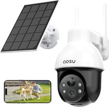 SolarCam D1 SE Solar Security Camera 3K PTZ Wireless Outdoor AI Human Detection picture