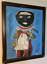 Original rare acrylic ART  Painting on canvas 