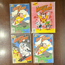 Mighty Mouse Adventure Magazine plus 3 comics Vintage picture