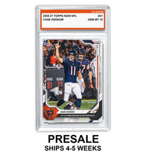 Case Keenum 2026 Topps Now NFL #37 Chiefs Graded Gem Mint 10 - Presale picture