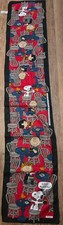 Rare Vintage Peanuts Snoopy Polyester Scarf Good Morning Cafe Pattern  62” x 11” picture