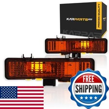 1982-1993 Chevy S10 Park/Signal Lights Driver & Passenger Side Pair GM2520109 picture