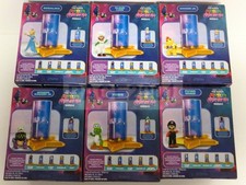 Super Mario Galaxy Movie 1.5” Star Launcher Wave 2 Set of 6 (Cloud Luigi, Mario, picture