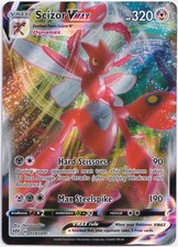 Scizor VMAX Ultra Rare Holo 119/189 Swsh: Darkness Ablaze picture