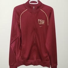 Y2K Nike Florida State Seminoles FSU Full Zip Track Jacket Men Size Medium NCAA picture