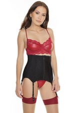 Coquette 3729 BLACK Timeless Elegance Waist Cincher picture