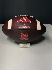 Nebraska Cornhuskers Game Issued Adidas Dime NCAA Football Game Prepped picture