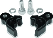 Burly Rear Lowering Blocks Black FLH/FLT 09-16 B28-42008 picture