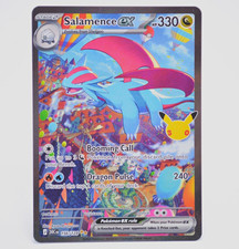 [NM/M] Salamence ex 156/128 SIR 30th Anniversary Pokemon Card English - Rare picture