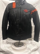 98005-22VW NWT Harley Davidson Womens Hwy-100 Waterproof Leather Riding Jack picture