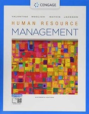 Human Resource Management - Paperback, by Valentine Sean; Meglich - Acceptable picture