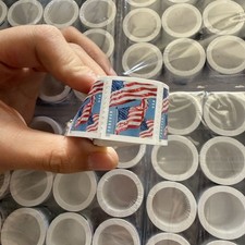 1 roller 100 Count Roll of 2022 USPS For-ever Flag Stamps (Mint, Never Hinged) picture