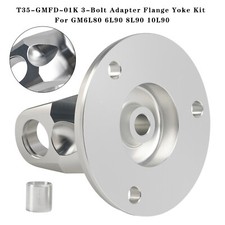 T35-GMFD-01K 3-Bolt Adapter Flange Yoke Kit For GM6L80 6L90 8L90 10L90 US picture