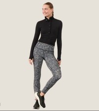 Athleta Rainier Lined Tight Leggings Pants Women's Large Pockets Stretch picture