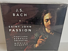 J. S. Bach St John Passion BWV 245 Monica Huggett CD Factory Sealed NEW picture